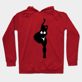 Dancing Girl Silhouette Hoodie